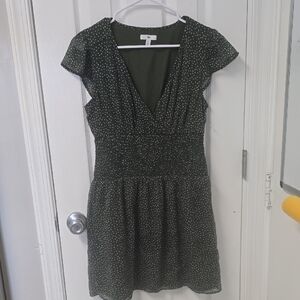 Green Polka Dot Dress